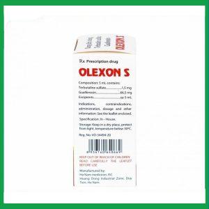 Nhà Thuốc Tiến Thành - Dung dịch uống OLEXON S điều trị ho có đờm, ho do hen phế quản (90ml) 1 Nhà Thuốc Tiến Thành - OLEXON S 2