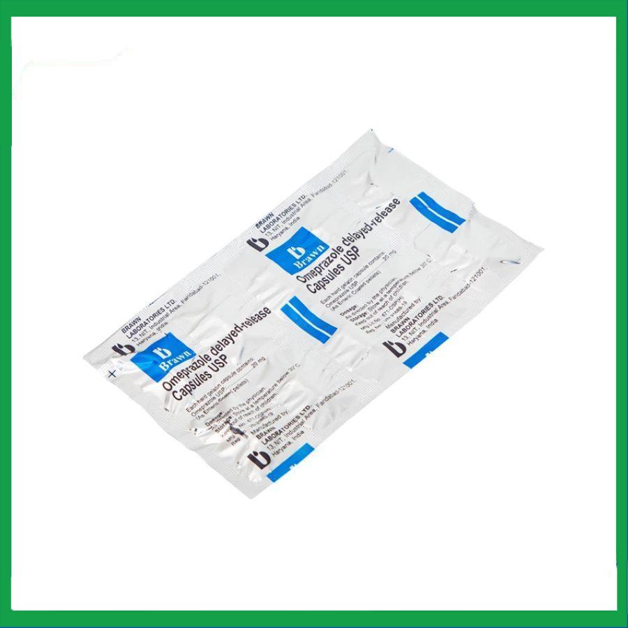 Omeprazole-Delayed-Release-Brawn1.jpg Nhà Thuốc Tiến Thành - Omeprazole Delayed Release Brawn1