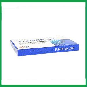Nhà Thuốc Tiến Thành - Viên nén Pacfon 200 USP điều trị bệnh đường hô hấp, viêm phổi cấp (1 vỉ x 10 viên) 1 Nhà Thuốc Tiến Thành - Pacfon 2