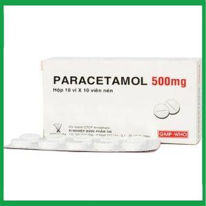 Thuốc Paracetamol 500mg Armephaco giảm đau, hạ sốt