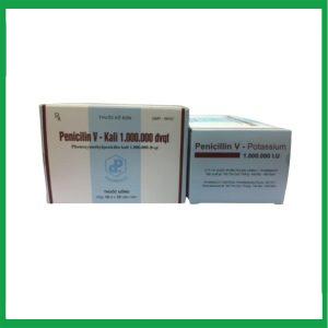 Nhà Thuốc Tiến Thành - Thuốc Penicilin V Kali 1.000.000 IU TW1 điều trị nhiễm trùng, nhiễm khuẩn 2 Nhà Thuốc Tiến Thành - Penicilin 1MUI TW1 1