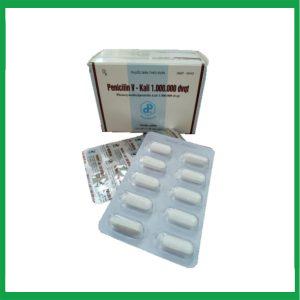Nhà Thuốc Tiến Thành - Thuốc Penicilin V Kali 1.000.000 IU TW1 điều trị nhiễm trùng, nhiễm khuẩn 1 Nhà Thuốc Tiến Thành - Penicilin 1MUI TW1 2