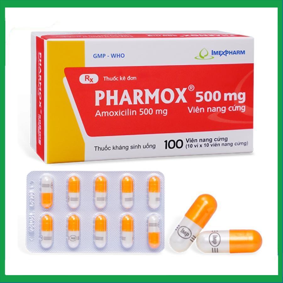 Pharmox-500mg.jpg Nhà Thuốc Tiến Thành - Pharmox 500mg