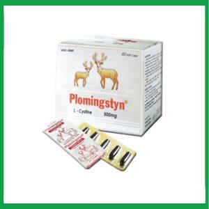 Thuốc da liễu Plomingstyn hộp 60 viên ngừa sạm da, ngăn ngừa rụng tóc,  nổi mề đay, mụn nhọt
