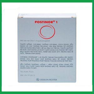 Nhà Thuốc Tiến Thành - Thuốc Postinor 1 Gedeon dùng tránh thai khẩn cấp trong vòng 72 giờ sau giao hợp (1 viên) 1 Nhà Thuốc Tiến Thành - Postinor 1.2png