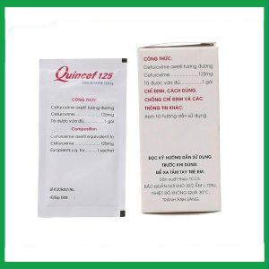 Nhà Thuốc Tiến Thành - Quincef 125mg 1