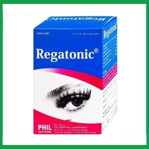 Thuốc Regatonic hỗ trợ điều trị bệnh lý cận thị, quáng gà, mỏi mắt, giảm thị lực (6 vỉ x 10 viên)