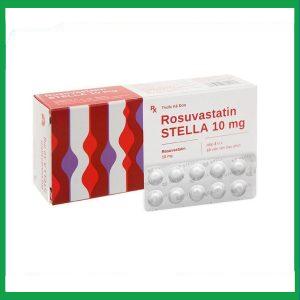 Nhà Thuốc Tiến Thành - Thuốc Rosuvastatin Stella 10mg điều trị tăng cholesterol máu (3 vỉ x 10 viên) 1 Nhà Thuốc Tiến Thành - Rosuvastatin 10mg 1
