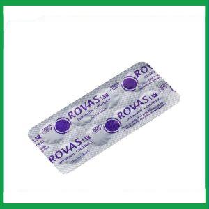 Nhà Thuốc Tiến Thành - Thuốc Rovas 1.5M IU điều trị nhiễm khuẩn đường hô hấp, da (2 vỉ x 8 viên) 1 Nhà Thuốc Tiến Thành - Rovas 2