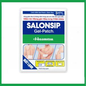Nhà Thuốc Tiến Thành - Cao dán Salonsip Gel - Patch Hisamitsu giảm đau, kháng viêm do mỏi cơ, đau cơ (8 gói x 3 miếng) 2 Nhà Thuốc Tiến Thành - Salonsip Gel Patch 1 1