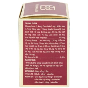 Nhà Thuốc Tiến Thành - Sam Nhung Bo Than TW3 3