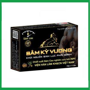 Sâm Kỳ Vương bổ thận tráng dương tăng cường sinh lý (Hộp 4 viên)