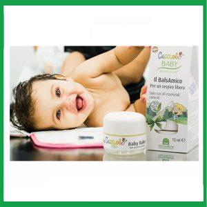 Nhà Thuốc Tiến Thành - Sáp giữ ấm Baby Balm Cucciolo, hỗ trợ làm ấm cơ thể, giúp bé ngủ ngon 1 Nhà Thuốc Tiến Thành - Sap giu am Cucciolo Baby2