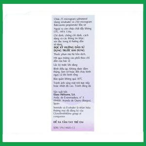 Nhà Thuốc Tiến Thành - Seretide Evohaler2