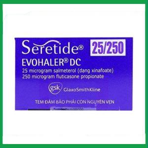 Nhà Thuốc Tiến Thành - Khí dung Seretide Evohaler DC 25/250 trị hen phế quản (120 liều) 1 Nhà Thuốc Tiến Thành - Seretide Evohaler3