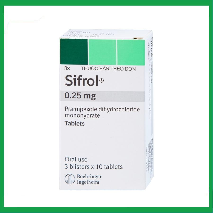 Sifrol-025mg.jpg Nhà Thuốc Tiến Thành - Sifrol 025mg