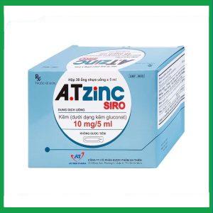 Siro A.Tzinc 10mg/5ml An Thiên phòng ngừa và điều trị thiếu kẽm (30 ống)