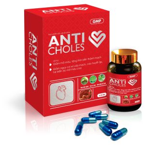 AntiCholes - Hỗ trợ giảm mỡ máu, giảm nguy cơ xơ vữa mạch máu