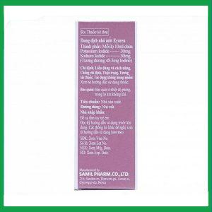 Nhà Thuốc Tiến Thành - Thuốc nhỏ mắt Eyaren Samil điều trị vẩn đục, xuất huyết pha lê thể, đục thủy tinh thể 1 Nhà Thuốc Tiến Thành - Smart Pharma Thuoc nho mat Eyaren 10ml Samil dieu tri van duc xuat huyet pha le the duc thuy tinh the 2