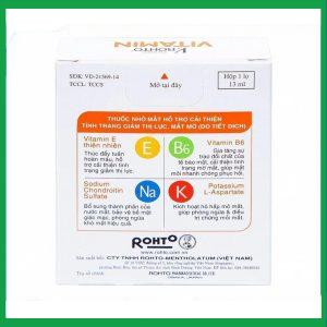 Nhà Thuốc Tiến Thành - Smart Pharma Thuoc nho mat V.Rohto Vitamin ho tro cai thien tinh trang giam thi luc mat mo 2