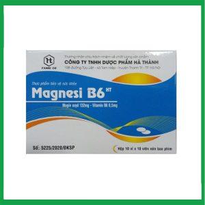 Viên uống bổ sung Magnesi B6 Hà Thành hộp 10 vỉ x 10 viên