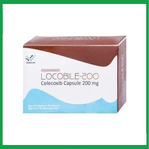 Viên nang cứng Locobile-200 Windlas Biotech điều trị thoái hóa khớp, viêm khớp dạng thấp (3 vỉ x 10 viên)