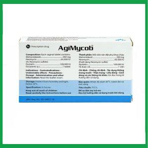 Nhà Thuốc Tiến Thành - Viên đặt phụ khoa Agimycob Agimexpharm điều trị viêm âm đạo ( Hộp 1 vỉ x 10 viên) 1 Nhà Thuốc Tiến Thành - Smart pharma 18 2