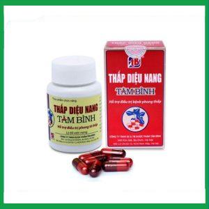 Viên uống Thấp Diệu Nang Tâm Bình hỗ trợ điều trị bệnh phong thấp (60 viên)