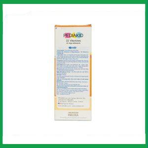 Nhà Thuốc Tiến Thành - Siro Pediakid 22 Vitamines bổ sung Vitamin và khoáng chất (125ml) 1 Nhà Thuốc Tiến Thành - Smart pharma 2024 11 28T121542.122