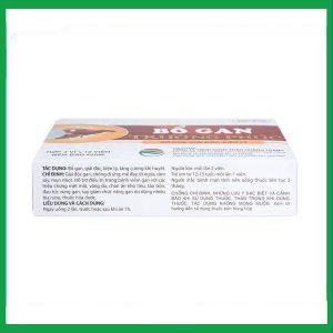 Nhà Thuốc Tiến Thành - Thuốc Bổ Gan Trường Phúc giải độc gan, chống dị ứng, mày đay, lở ngứa (3 vỉ x 10 viên) 2 Nhà Thuốc Tiến Thành - Smart pharma 2024 11 28T125714.552