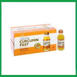Nước uống Condition Curcumin Fast bảo vệ niêm mạc dạ dày (hộp 10 chai x 100ml)