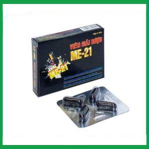 Viên giải rượu ME-21 Á Châu điều hóa chuyển hóa rượu (1 vỉ x 4 viên)