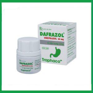Thuốc Dafrazol Traphaco điều trị và phòng ngừa loét dạ dày tá tràng, viêm thực quản trào ngược (14 viên)