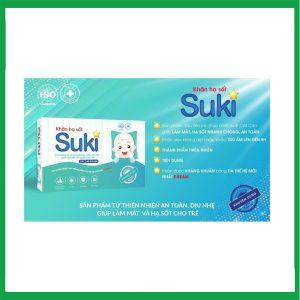 Nhà Thuốc Tiến Thành - Khăn hạ sốt Suki hỗ trợ hạ nhiệt giảm sốt (5 túi x 5 khăn) 1 Nhà Thuốc Tiến Thành - Smart pharma 2024 12 21T100015.385 1