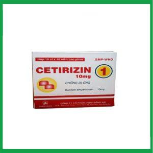 Nhà Thuốc Tiến Thành - Thuốc Cetirizin10mg Dược Đồng Nai điều trị dị ứng (Hộp 10 vỉ x 10 viên) 1 Nhà Thuốc Tiến Thành - Smart pharma 2024 12 25T212802.297