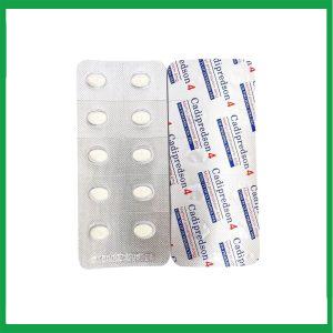 Nhà Thuốc Tiến Thành - Thuốc Cadipredson 4 USP chống viêm, giảm viêm khớp dạng thấp ( Hộp 5 vỉ x 10 viên) 1 Nhà Thuốc Tiến Thành - Smart pharma 2024 12 27T093754.954
