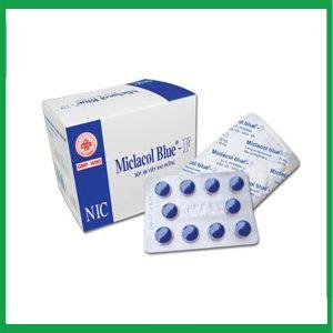 Thuốc Miclacol Blue - F điều trị tình trạng viêm, đau do nhiễm trùng đường tiểu dưới (10 vỉ x 10 viên)
