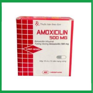 Nhà Thuốc Tiến Thành - Thuốc kháng sinh AMOXICILIN 500mg Mebiphar điều trị nhiễm khuẩn ( Hộp 10 vỉ x 10 viên) 1 Nhà Thuốc Tiến Thành - Smart pharma 2024 12 29T165811.823