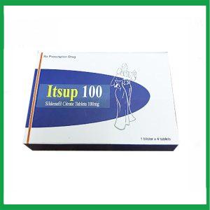 Thuốc Itsup 100 trị rối loạn cương dương ( Hộp 1 vỉ x 4 viên)