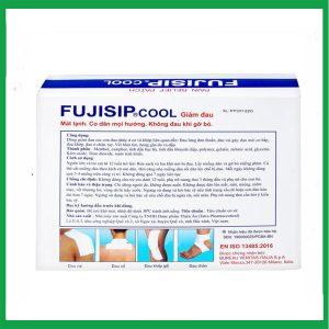 Nhà Thuốc Tiến Thành - Cao dán Fujisip Cool Thiên Ân giảm đau cơ, đau khớp, đau vai gáy, đau lưng ( Hộp 10 túi) 1 Nhà Thuốc Tiến Thành - Smart pharma 2024 12 31T212137.369