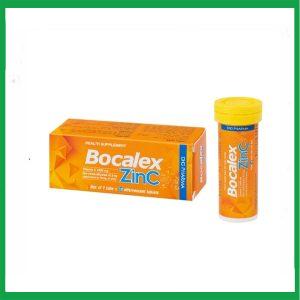 Viên sủi Bocalex ZinC bổ sung Vitamin, tăng sức đề kháng ( Tuýp 10 viên)