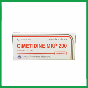 Nhà Thuốc Tiến Thành - Thuốc Cimetidine MKP 200mg trị đau dạ dày ( Hộp 10 vỉ x 10 viên) 1 Nhà Thuốc Tiến Thành - Smart pharma 2025 01 01T201827.872