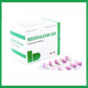 Thuốc Medofalexin 500mg điều trị nhiễm khuẩn (10 vỉ x 10 viên)