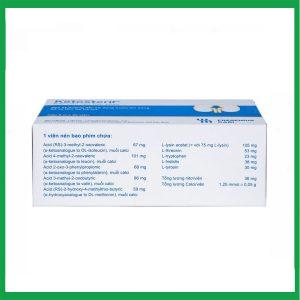 Nhà Thuốc Tiến Thành - Thuốc Ketosteril Fresenius Kabi phòng ngừa và điều trị suy thận mạn ( Hộp 5 vỉ x 20 viên) 2 Nhà Thuốc Tiến Thành - Smart pharma 2025 01 08T180522.973