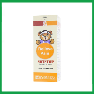 Nhà Thuốc Tiến Thành - Siro Sotstop Daewoong điều trị giảm đau, hạ sốt, kháng viêm ( Hộp 1 lọ 100ml) 2 Nhà Thuốc Tiến Thành - Smart pharma 2025 01 08T183605.765