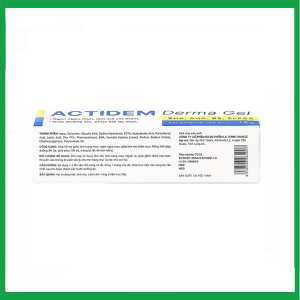 Nhà Thuốc Tiến Thành - Gel Actidem Derma giúp ngăn ngừa mụn, làm mờ vết thâm ( Hộp 1 tuýp 18g) 1 Nhà Thuốc Tiến Thành - Smart pharma 2025 01 08T214645.232