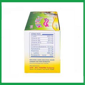 Nhà Thuốc Tiến Thành - Siro Nic-Vita bổ sung dinh dưỡng, phát triển chiều cao ở trẻ em (20 ống x 10ml) 1 Nhà Thuốc Tiến Thành - Smart pharma 2025 01 09T121550.638