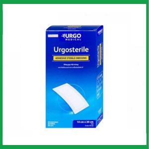 Băng gạc tiệt trùng Urgosterile 10cm x 20cm bảo vệ vết trầy xước, vết cắt, vết thương (20 miếng)