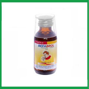 Nhà Thuốc Tiến Thành - Siro Befabrol 15mg/5ml Bến Tre làm loãng chất nhầy (hoặc đàm), tăng thanh thải chất nhầy (chai 30ml) 1 Nhà Thuốc Tiến Thành - Smart pharma 2025 01 15T114111.863