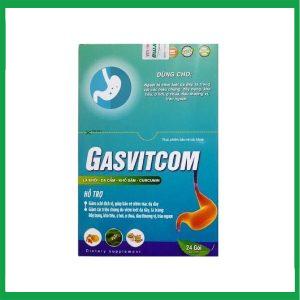 Gasvitcom hỗ trợ giảm acid dịch vị và bảo vệ niêm mạc dạ dày ( Hộp 24 gói)